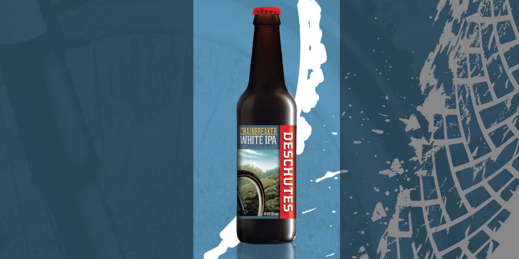 deschutes chainbreaker white IPA in bottle