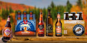 fall beers in glass bottles