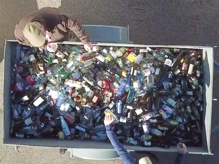 brewery glass bottle recycling