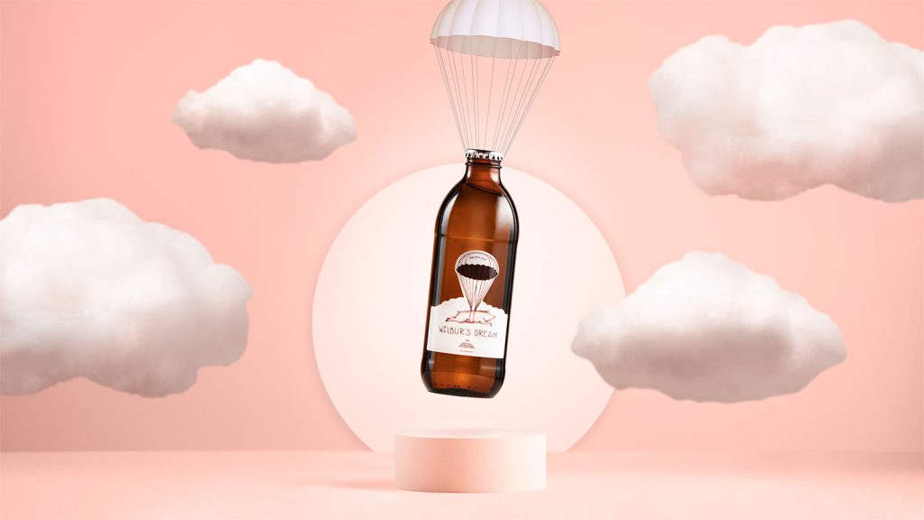 slim stubby glass bottle o-i